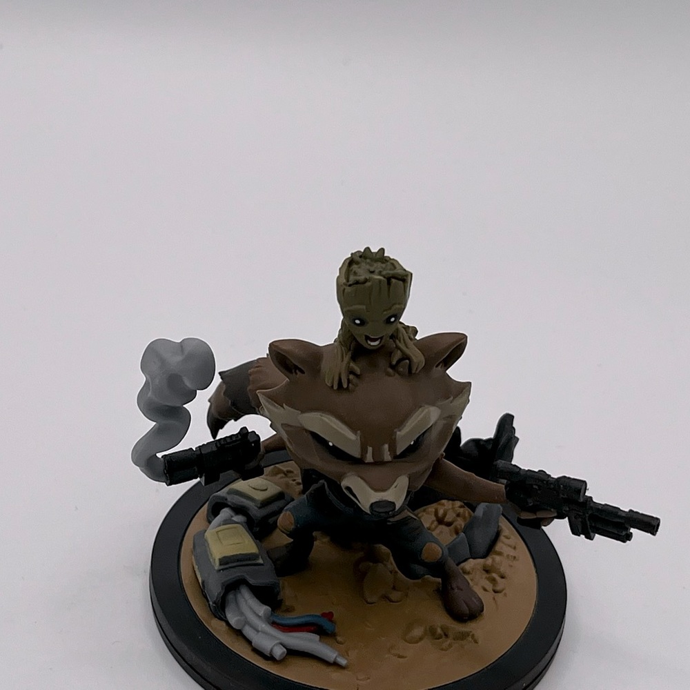 Marvel Guardians of the Galaxy 2017 Vol 2 Q Fig Rocket Raccoon & Groot
